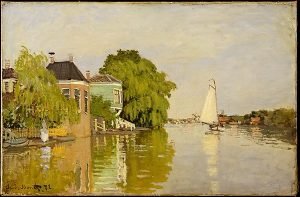 Claude Monet Houses on the Achterzaan