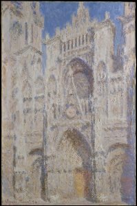 Claude Monet Rouen Cathedral The Portal Sunlight